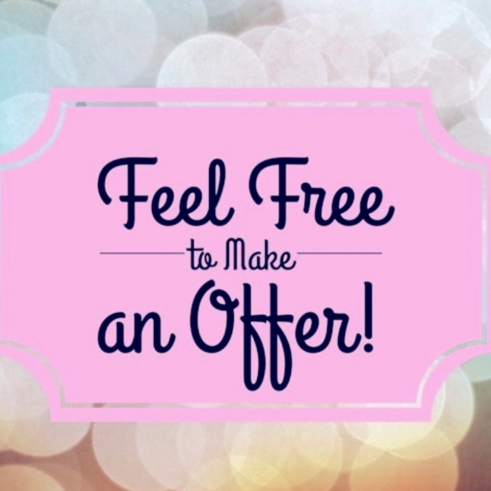 Feel free to make an offer!